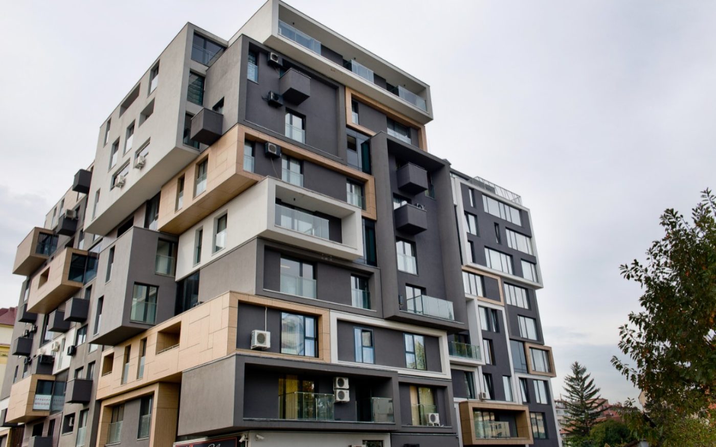 Reference project, multifamily house built with Porotherm