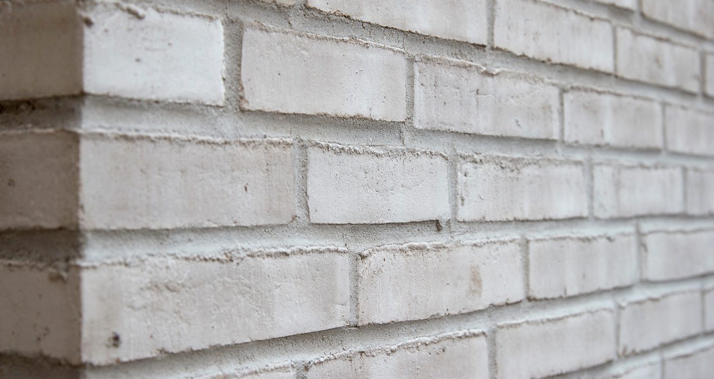 Apartment Building in Koege, Facing Brick Hvid Marmor