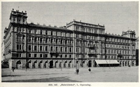 Heinrich Drasche established Wienerberger headquarters in the grand “Heinrichshof“, in central Vienna.