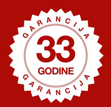33 godine garancije