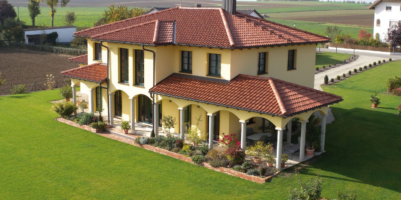 mediterran flair with a beautiful overview, nice landscape