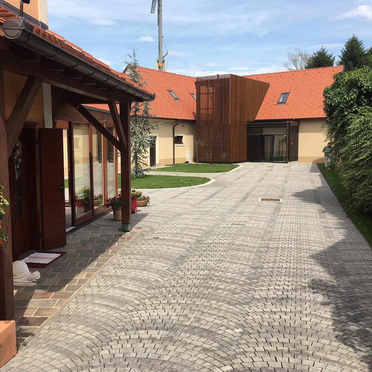 Arte sivo crno prošarana