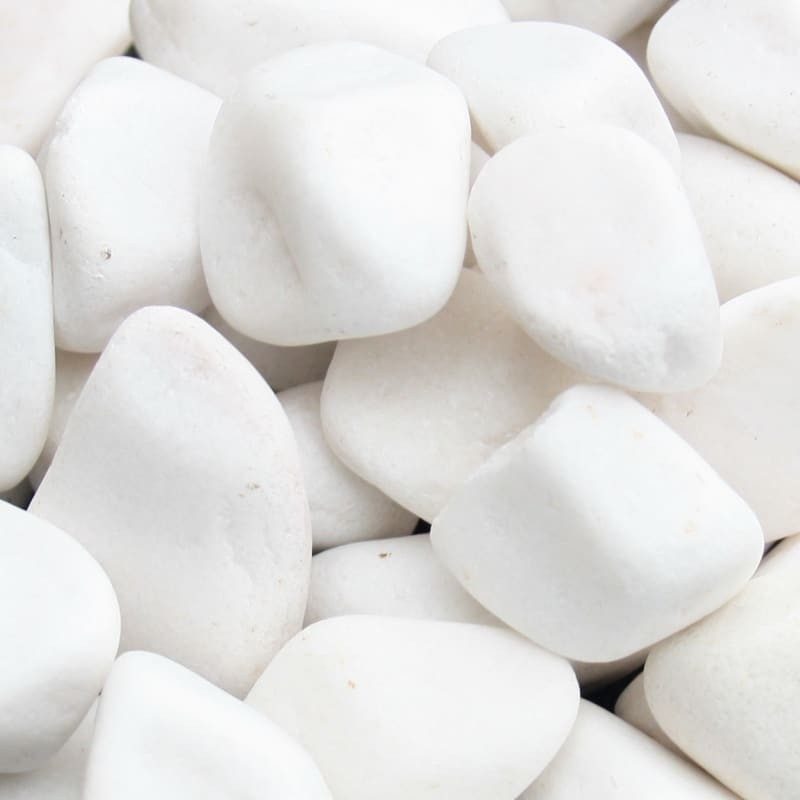 Dekorativni oblutci bijela