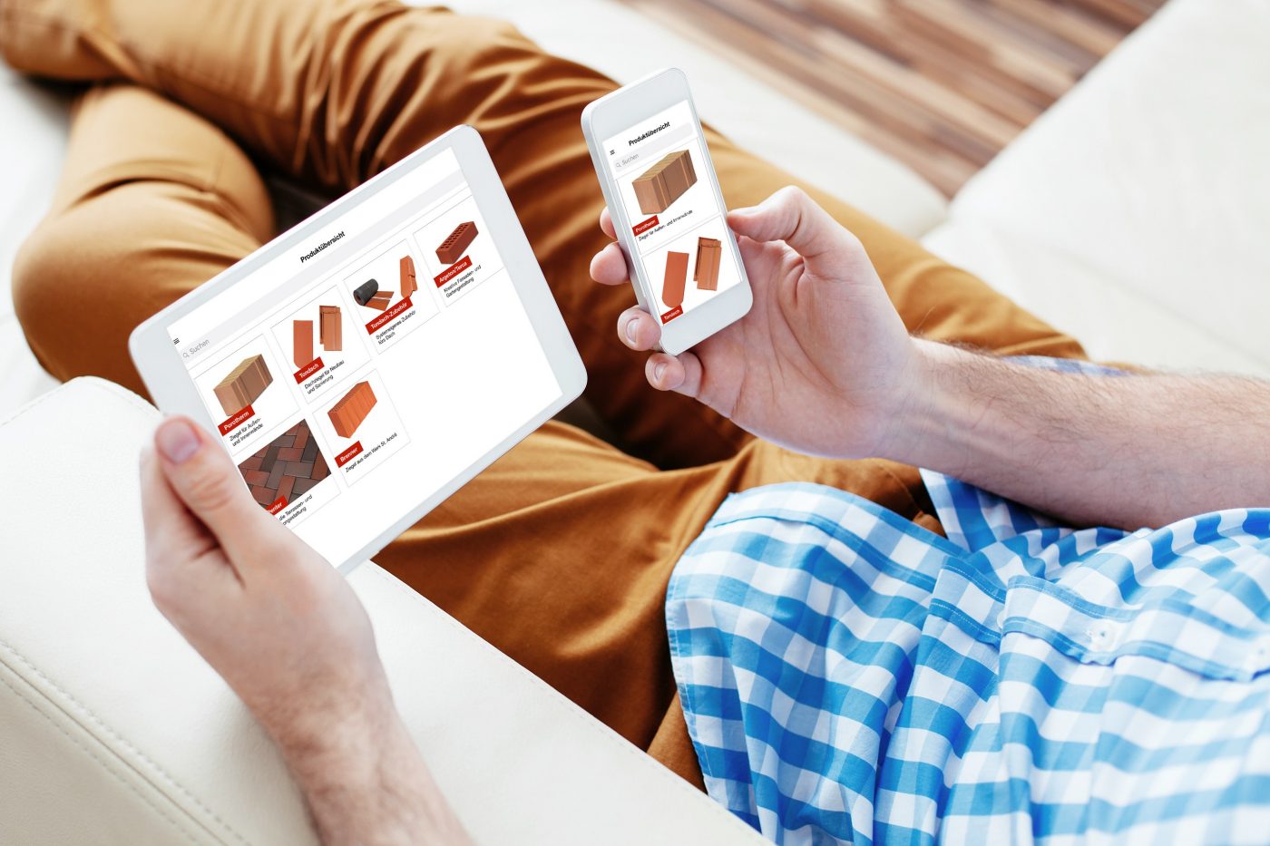 Productfinder, Vertriebsapp